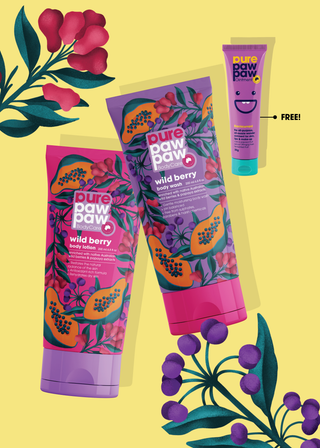 Wild Berry Body Wash & Lotion Bundle
